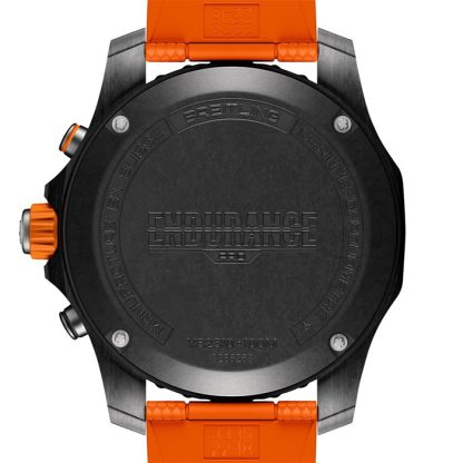 Breitling Endurance Pro 44mm Zegarek męski Pomarańczowa guma X82310A51B1S2 - obrazek 4