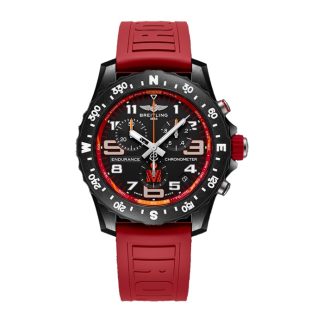 Breitling Endurance Pro IRONMAN® 2024 44mm Zegarek Unisex Czerwony Kauczuk X823107C1M1S1