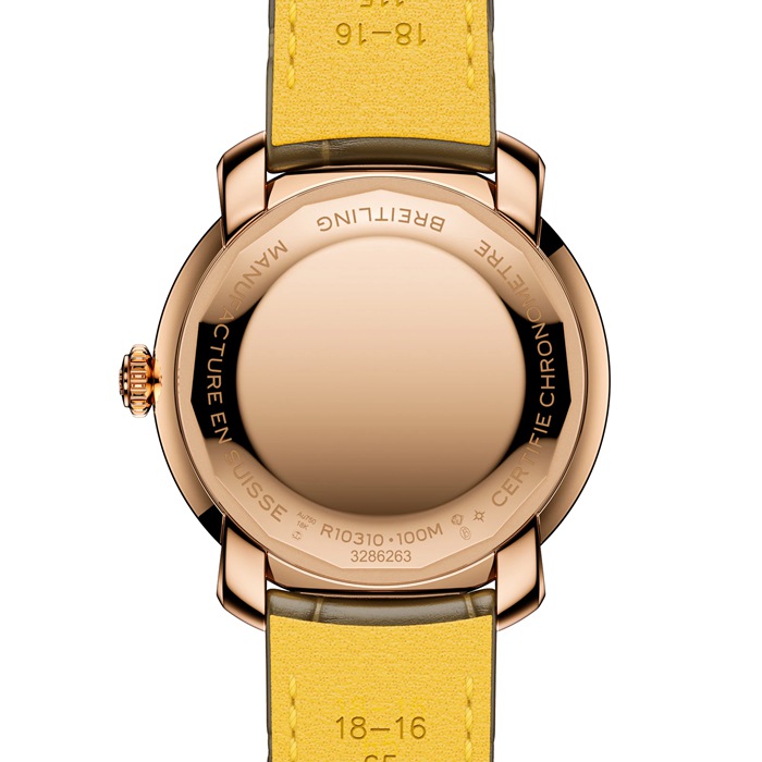 Breitling Lady Premier 36mm Zegarek damski brązowy R10310121Q1P1 - obrazek 4