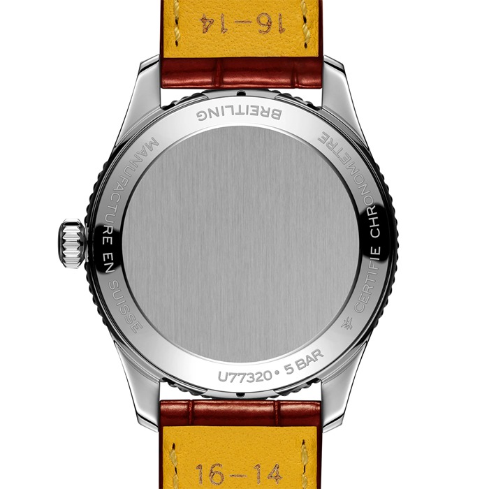 Breitling Navitimer 32mm Zegarek damski Biała masa perłowa Aligator U77320E61A1P1 - obrazek 2