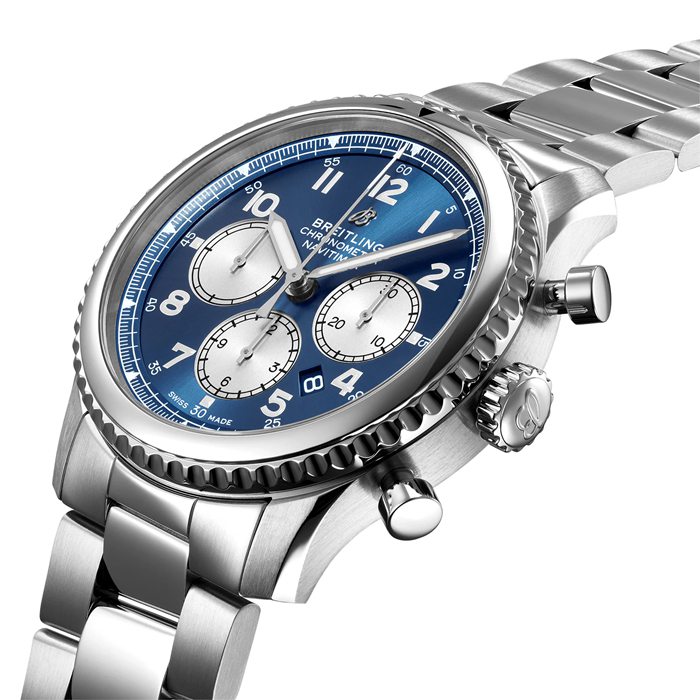 Breitling Navitimer 8 B01 Chronograph 43 Steel Watch AB0117131C1A1 - obrazek 2