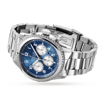 Breitling Navitimer 8 B01 Chronograph 43 Steel Watch AB0117131C1A1 - obrazek 3