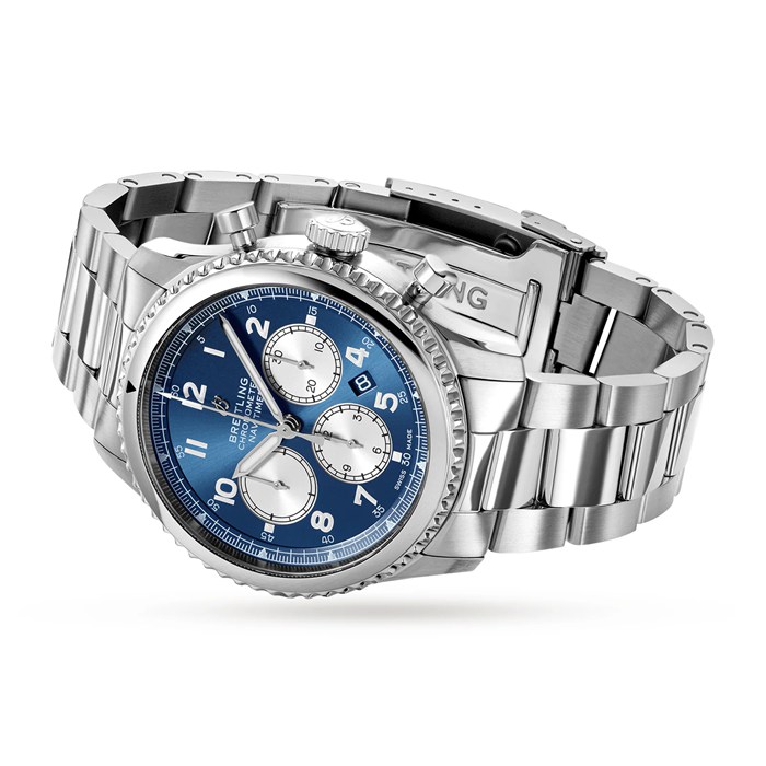 Breitling Navitimer 8 B01 Chronograph 43 Steel Watch AB0117131C1A1 - obrazek 3