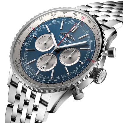 Breitling Navitimer B01 Chronograf 46 Zegarek ze stali nierdzewnej AB0137211C1A1 - obrazek 2