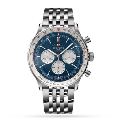 Breitling Navitimer B01 Chronograf 46 Zegarek ze stali nierdzewnej AB0137211C1A1