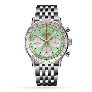 Breitling Navitimer B01 Chronograph 41 Zegarek ze stali nierdzewnej AB0139211L1A1