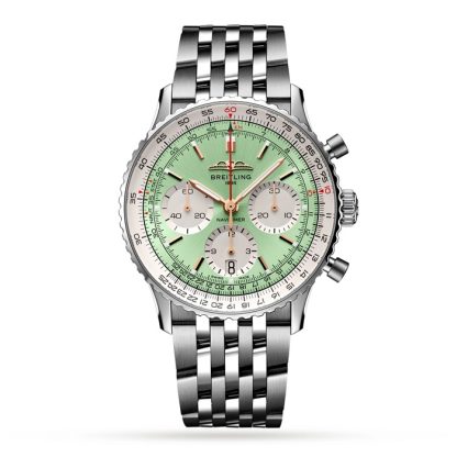 Breitling Navitimer B01 Chronograph 41 Zegarek ze stali nierdzewnej AB0139211L1A1