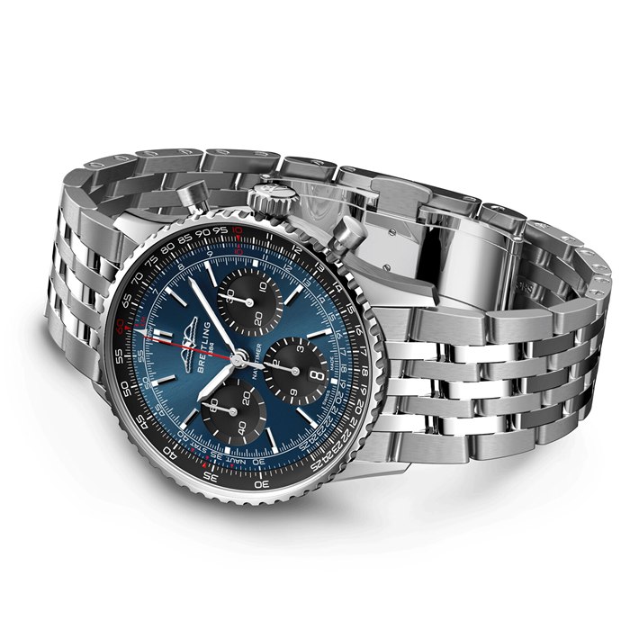 Breitling Navitimer B01 Chronograph 41 Zegarek ze stali nierdzewnej AB0139241C1A1 - obrazek 3