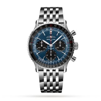 Breitling Navitimer B01 Chronograph 41 Zegarek ze stali nierdzewnej AB0139241C1A1