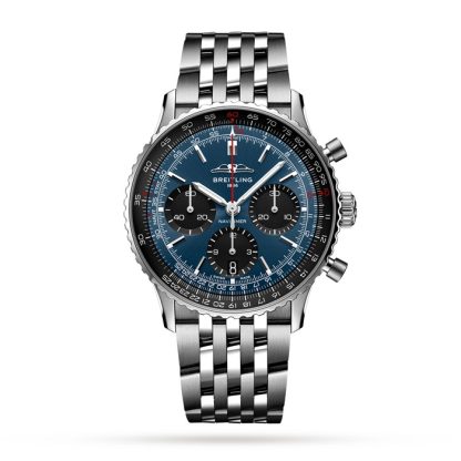 Breitling Navitimer B01 Chronograph 41 Zegarek ze stali nierdzewnej AB0139241C1A1