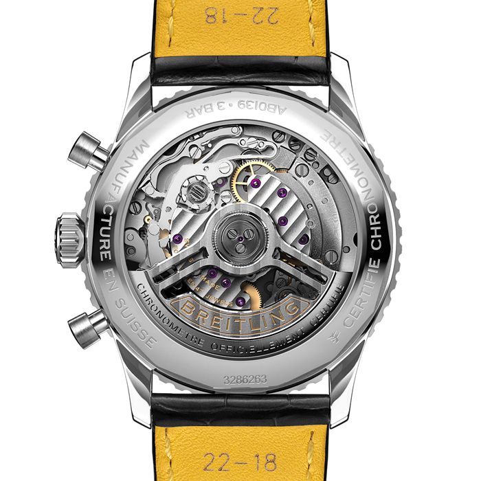 Breitling Navitimer B01 Chronograph 41mm Zegarek męski Czarny AB0139211B1P1 - obrazek 4