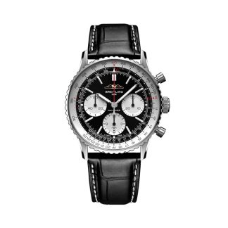 Breitling Navitimer B01 Chronograph 41mm Zegarek męski Czarny AB0139211B1P1