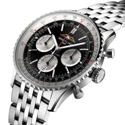 Breitling Navitimer B01 Chronograph 43 Black Watch AB0138211B1A1 - obrazek 2