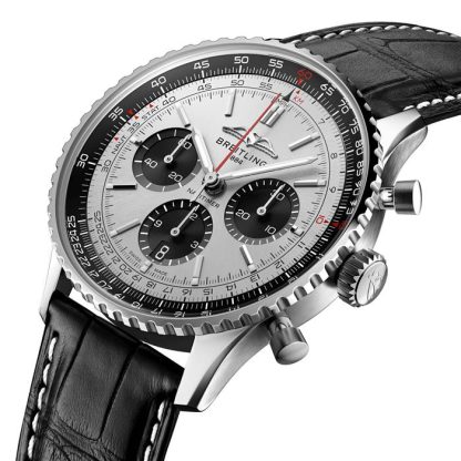 Breitling Navitimer B01 Chronograph 43 Zegarek ze stali nierdzewnej AB0138241G1P1 - obrazek 3