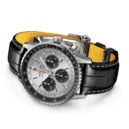 Breitling Navitimer B01 Chronograph 43 Zegarek ze stali nierdzewnej AB0138241G1P1 - obrazek 4