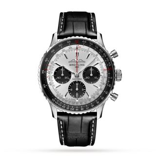 Breitling Navitimer B01 Chronograph 43 Zegarek ze stali nierdzewnej AB0138241G1P1