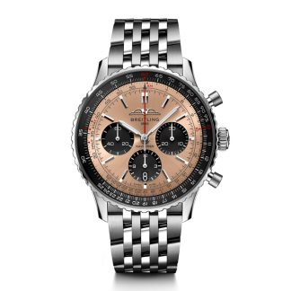 Breitling Navitimer B01 Chronograph 43 Zegarek ze stali nierdzewnej AB0138241K1A1