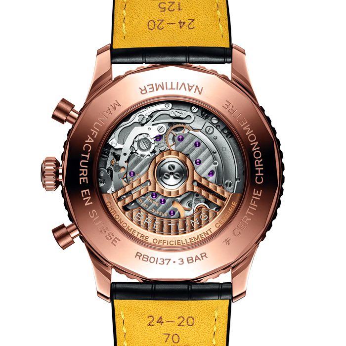 Breitling Navitimer B01 Chronograph 46 18-karatowy zegarek z czerwonego złota RB0137241G1P1 - obrazek 2