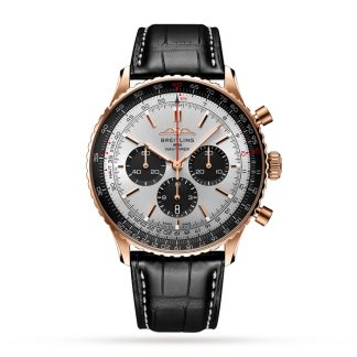 Breitling Navitimer B01 Chronograph 46 18-karatowy zegarek z czerwonego złota RB0137241G1P1