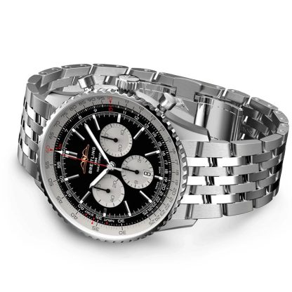 Breitling Navitimer B01 Chronograph 46 Zegarek ze stali nierdzewnej AB0137211B1A1 - obrazek 3