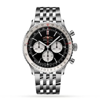 Breitling Navitimer B01 Chronograph 46 Zegarek ze stali nierdzewnej AB0137211B1A1