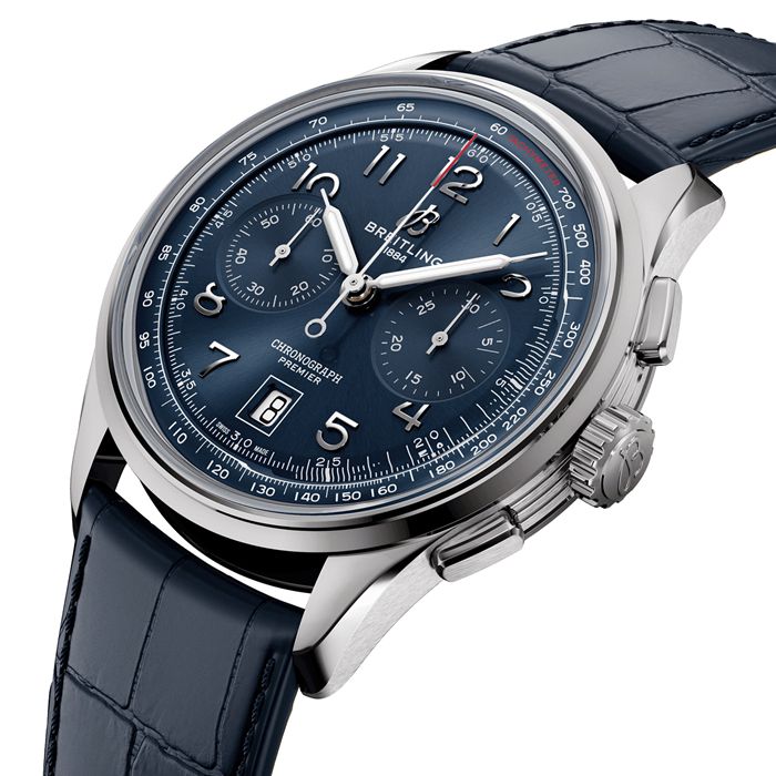Breitling Premier B01 Chronograph 42 Zegarek ze stali nierdzewnej AB0145171C1P2 - obrazek 2