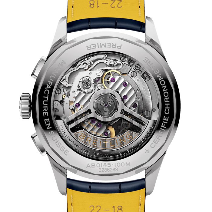 Breitling Premier B01 Chronograph 42 Zegarek ze stali nierdzewnej AB0145171C1P2 - obrazek 4