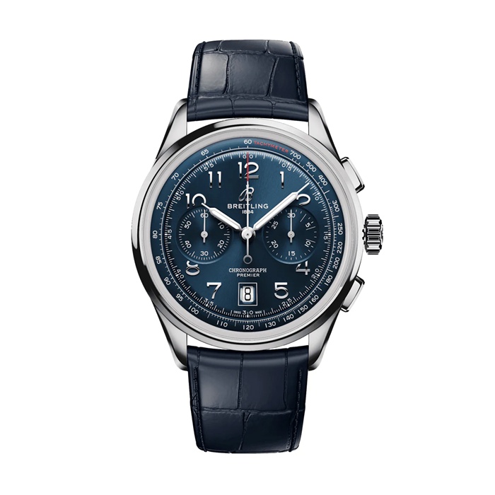Breitling Premier B01 Chronograph 42 Zegarek ze stali nierdzewnej AB0145171C1P2