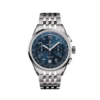 Breitling Premier B01 Chronograph 42mm Zegarek męski Niebieski Stal nierdzewna AB0145171C1A1