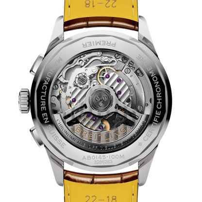 Breitling Premier B01 Chronograph 42mm Zegarek męski Zielony AB0145371L1P1 - obrazek 2