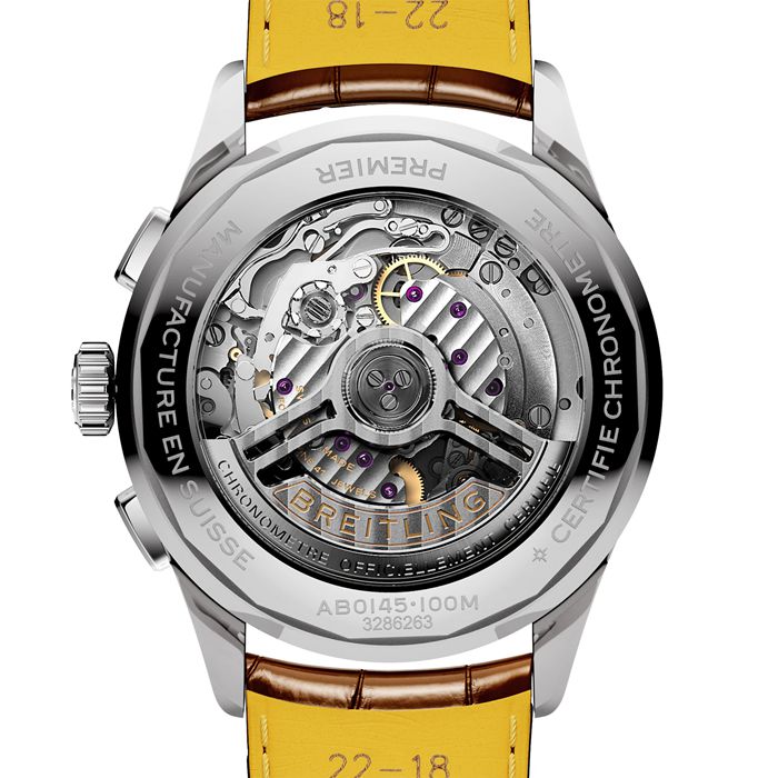 Breitling Premier B01 Chronograph 42mm Zegarek męski Zielony AB0145371L1P1 - obrazek 2