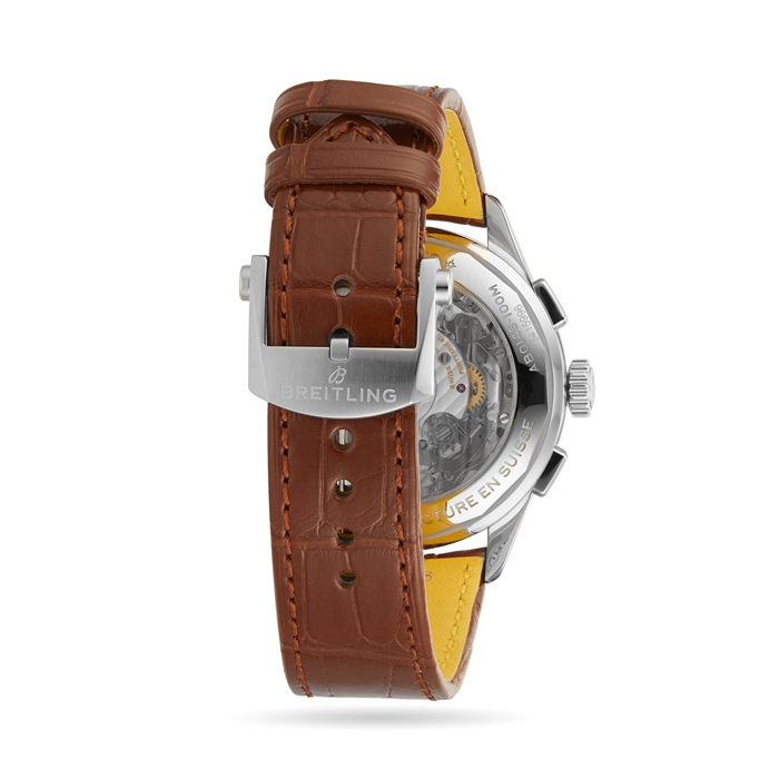 Breitling Premier B01 Chronograph 42mm Zegarek męski Zielony AB0145371L1P1 - obrazek 4