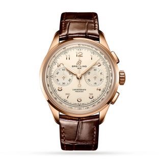 Breitling Premier B09 Chronograph 40 18-karatowy zegarek z czerwonego złota RB0930371G1P1