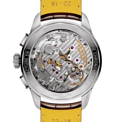 Breitling Premier B09 Chronograph 40mm Zegarek męski Champagne AB0930F51H1P1 - obrazek 4