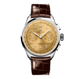 Breitling Premier B09 Chronograph 40mm Zegarek męski Champagne AB0930F51H1P1
