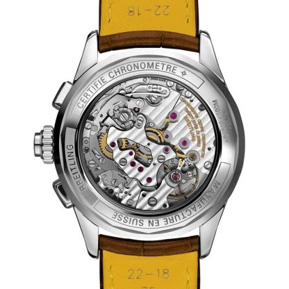 Breitling Premier B15 Duograph 42 Zegarek ze skórzanym paskiem AB1510171C1P1 - obrazek 2