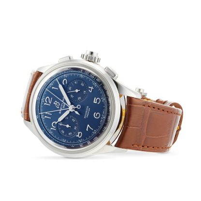 Breitling Premier B15 Duograph 42 Zegarek ze skórzanym paskiem AB1510171C1P1 - obrazek 4