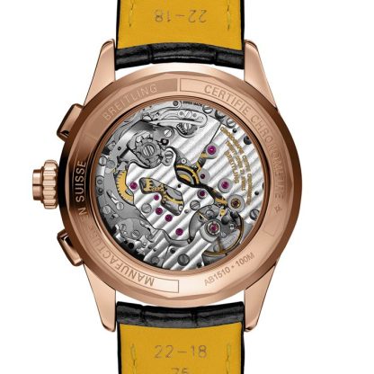 Breitling Premier B15 Duograph 42 zegarek z 18-karatowego czerwonego złota RB1510251B1P1 - obrazek 2