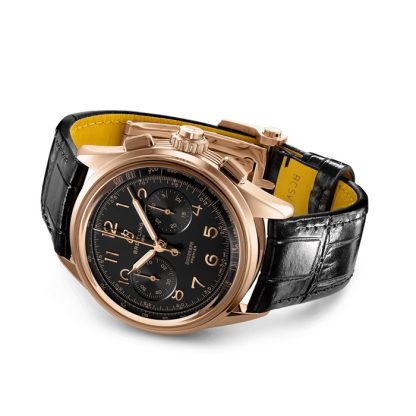 Breitling Premier B15 Duograph 42 zegarek z 18-karatowego czerwonego złota RB1510251B1P1 - obrazek 4