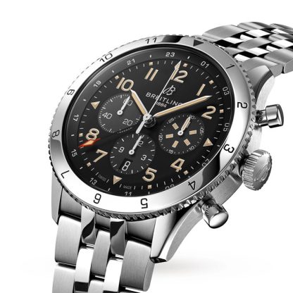 Breitling Super AVI B04 Chronograph GMT 46 P-51 Mustang Watch AB04453A1B1A1 - obrazek 2