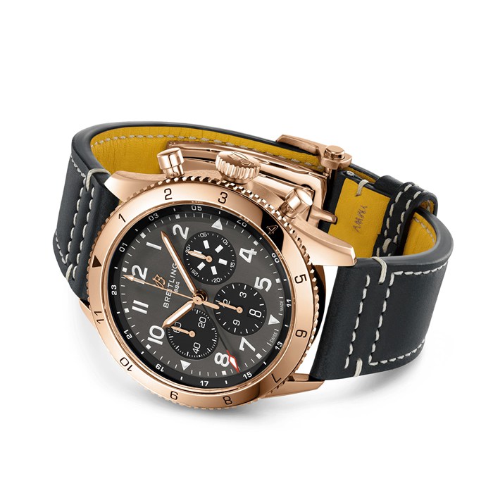 Breitling Super AVI B04 Chronograph GMT 46 P-51 Mustang Watch RB04451A1B1X1 - obrazek 3