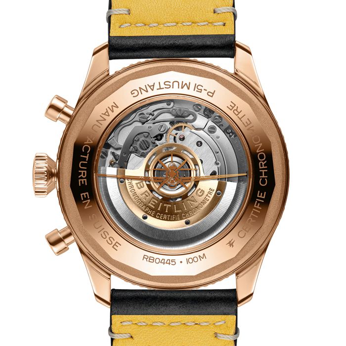 Breitling Super AVI B04 Chronograph GMT 46 P-51 Mustang Watch RB04451A1B1X1 - obrazek 4