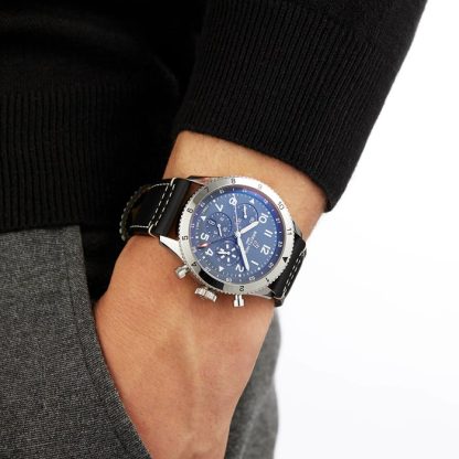 Breitling Super AVI B04 Chronograph GMT 46 Tribute to Vought F4U Corsair Watch AB04451A1C1X1 - obrazek 3