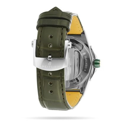 Breitling Super Chronomat Automatic 38 Green ze stali nierdzewnej i 18-karatowym paskiem z różowego złota U17356531L1P1 - obrazek 4