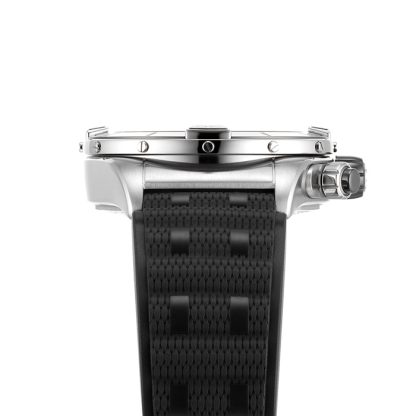 Breitling Super Chronomat B01 44 Zegarek z gumowym paskiem ze stali nierdzewnej AB0136251B1S1 - obrazek 5