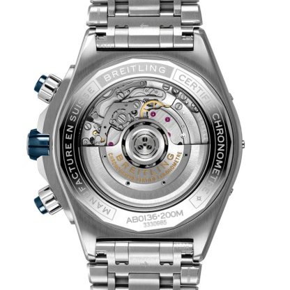 Breitling Super Chronomat B01 44 Zegarek ze stali nierdzewnej AB0136161C1A1 - obrazek 2