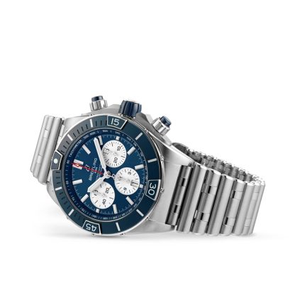 Breitling Super Chronomat B01 44 Zegarek ze stali nierdzewnej AB0136161C1A1 - obrazek 3