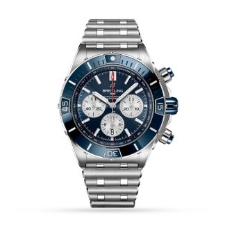 Breitling Super Chronomat B01 44 Zegarek ze stali nierdzewnej AB0136161C1A1
