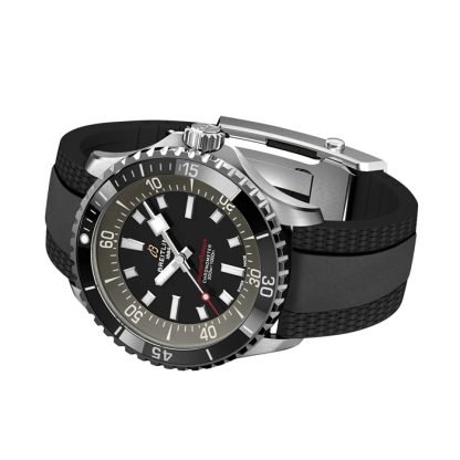 Breitling Superocean 42mm UK Edition Zegarek męski Szara guma A173757A1B1S1 - obrazek 3