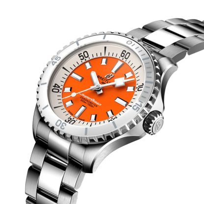 Breitling Superocean Automatic 36 Zegarek ze stali nierdzewnej A17377211O1A1 - obrazek 3